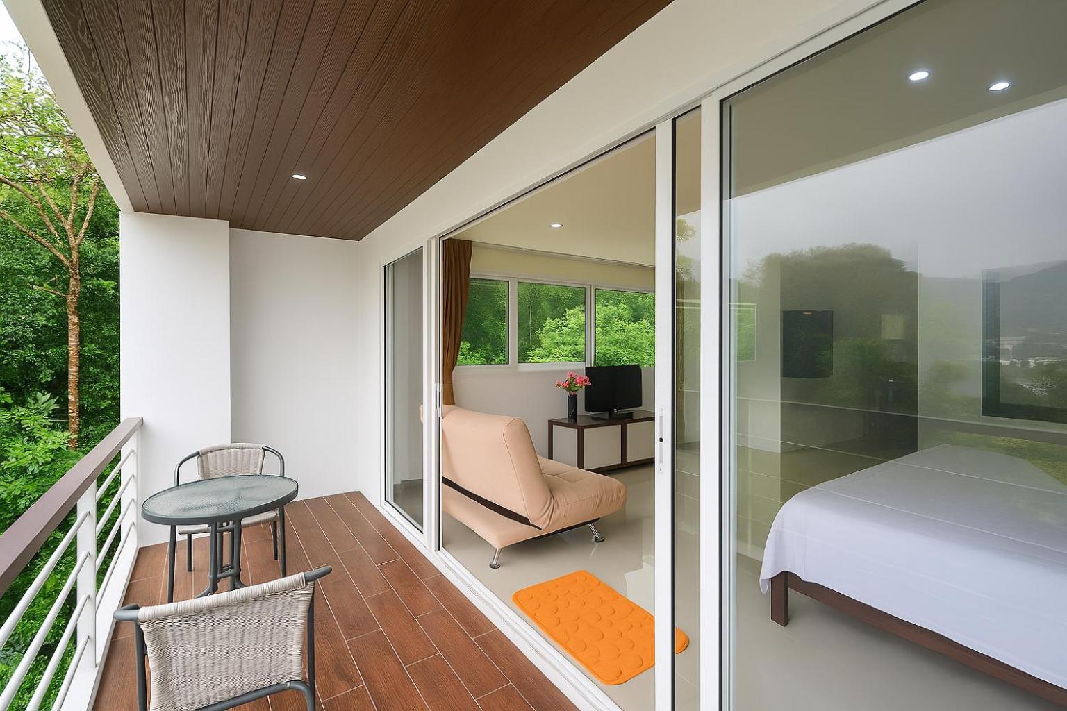 Phuketbnbdotcom, Poolmountainveiws, Large Balcony Apartamento
